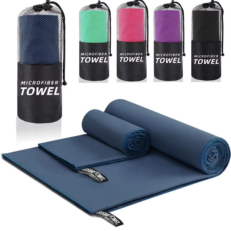 Serviette de sport en microfibre à séchage rapide