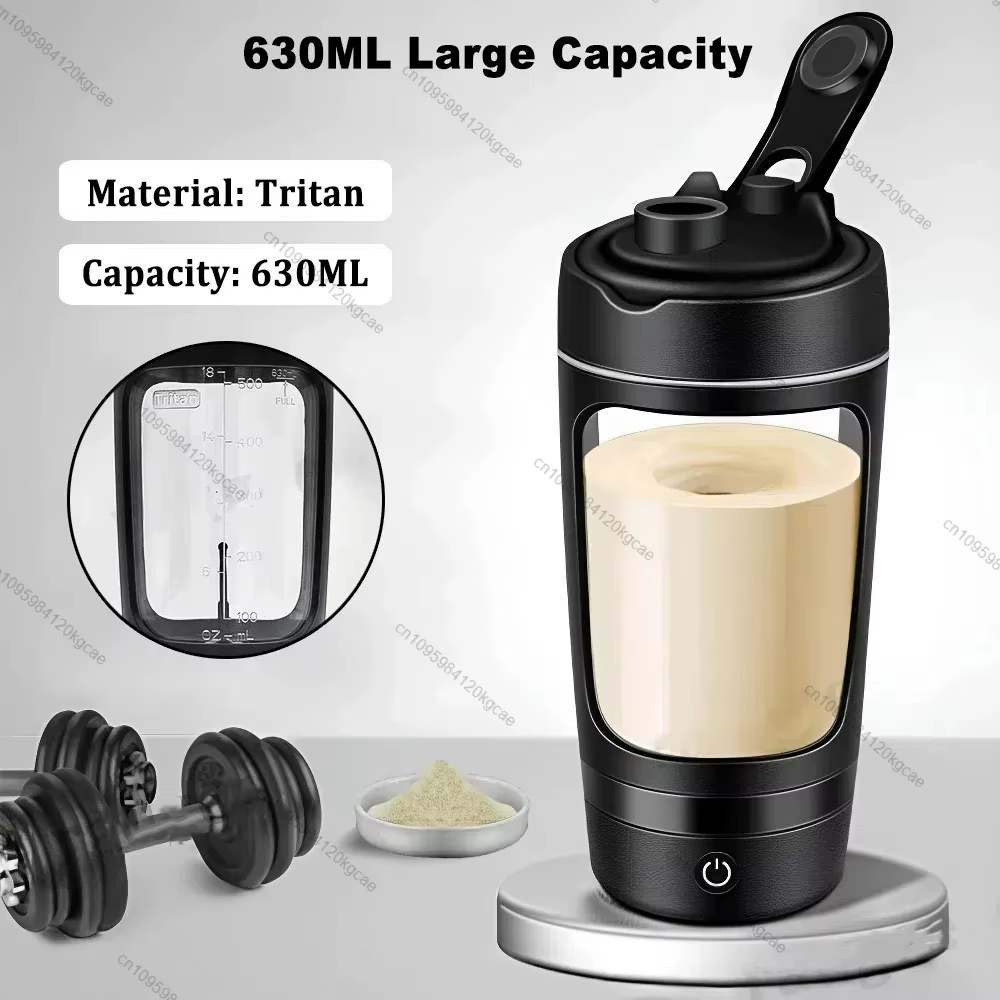 Bouteille Shaker électrique Portable USB pour protéines de lactosérum