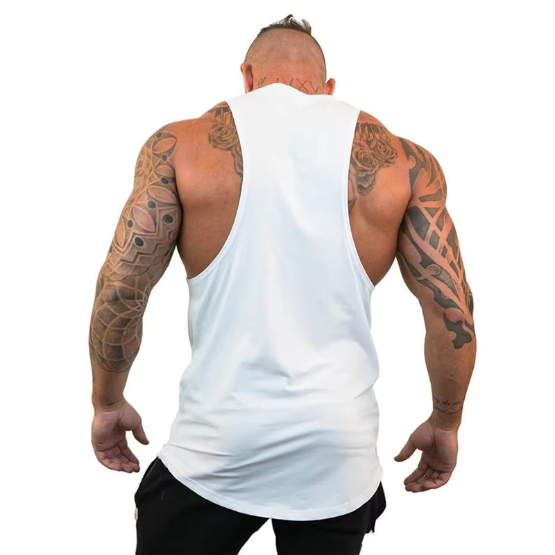 Hommes sport gymnase marque entraînement débardeur décontracté vêtements musculation mode respirant Muscle Fitness Singlets gilet sans manches