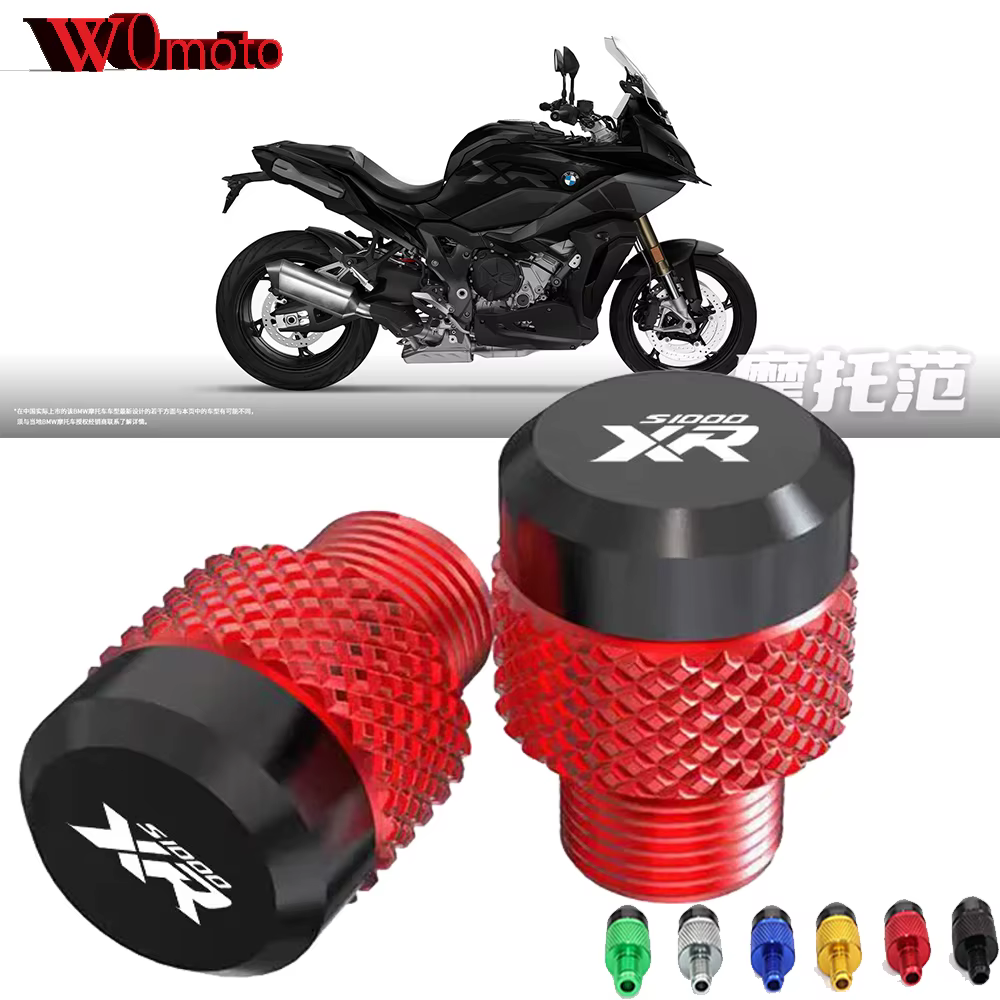 Nouveau pour BMW S1000XR S1000 XR 2020-2023 2024 2025 accessoires moto M10 * 1.25 vis en aluminium boulons trou de miroir bouchons capuchon