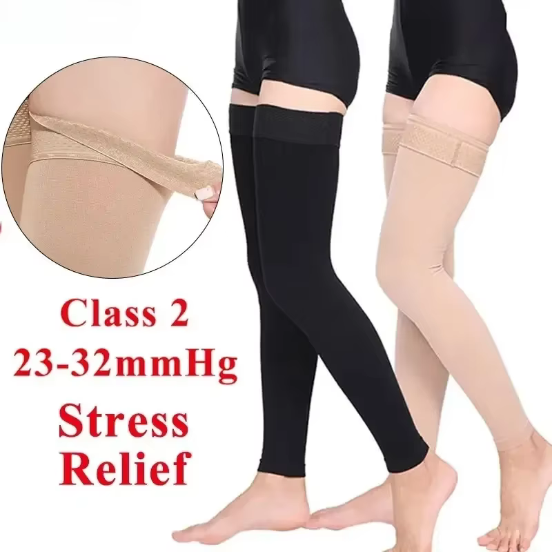 Chaussettes de Compression unisexes de niveau 2 de pression