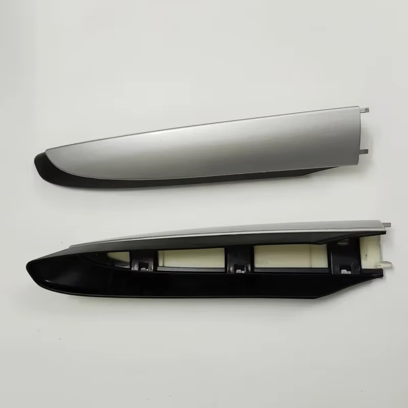 Coque d'extrémité de rail de barre de bagage de toit argenté T1, remplacement de couverture, Toyota RAV4, 2014, 2015, 2016, 2017, 2018, 2019, 2020, 2021