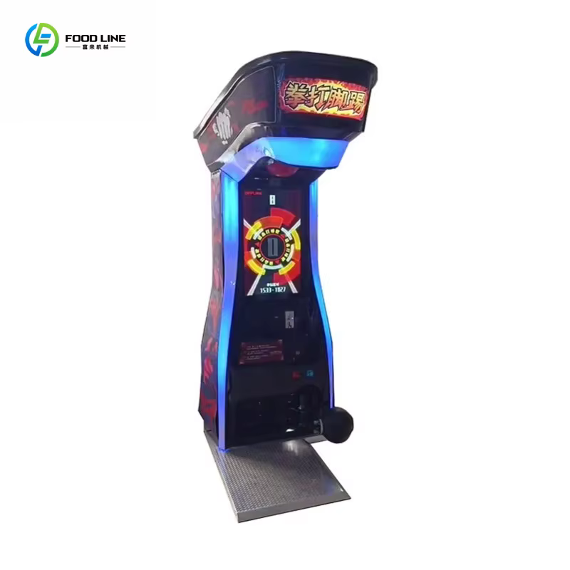 Nouvelle Machine de Divertissement de Boxe Ultime : Console de Jeu d'Arcade Sportive avec Émulateur de Coup de Pied et Musique d'Ambiance