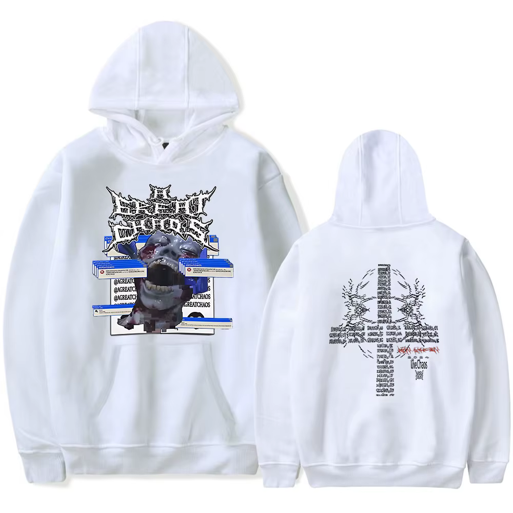 Ken Carson Vintage 90s sweat à capuche hommes et femmes Hip-hop sport Harajuku pull