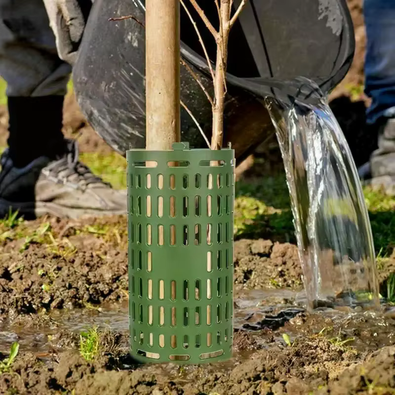 Protecteur de tronc d'arbre réglable pour diverses tailles d'arbres ou de plantes, empêchant les dommages à la croûte d'arbre causés par les sécateurs, les tondeuses et les rongeurs