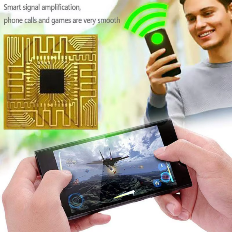 Autocollants-amplificateur de Signal de téléphone portable, autocollant d'amélioration du Signal de téléphone portable, amplificateur de Signal de téléphone portable 5g 4G pour iPhone
