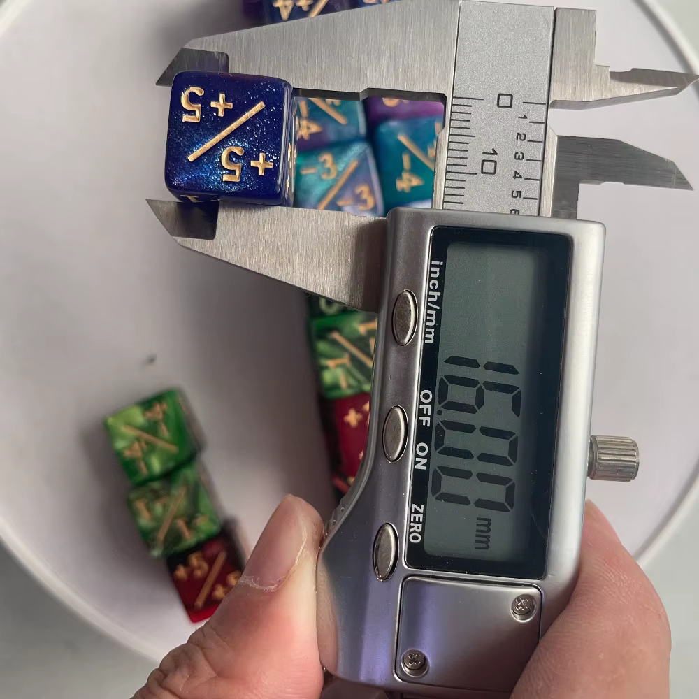 48 pièces de dés de comptage Magic Plus 1, ensemble de dés de comptage MTG, jetons de buff Marble Life, dés D6 compatibles avec Magic The Gathering