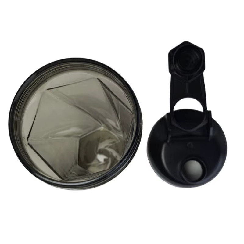 Bouteille mélangeuse vortex de 600 ml pour les shakes protéinés