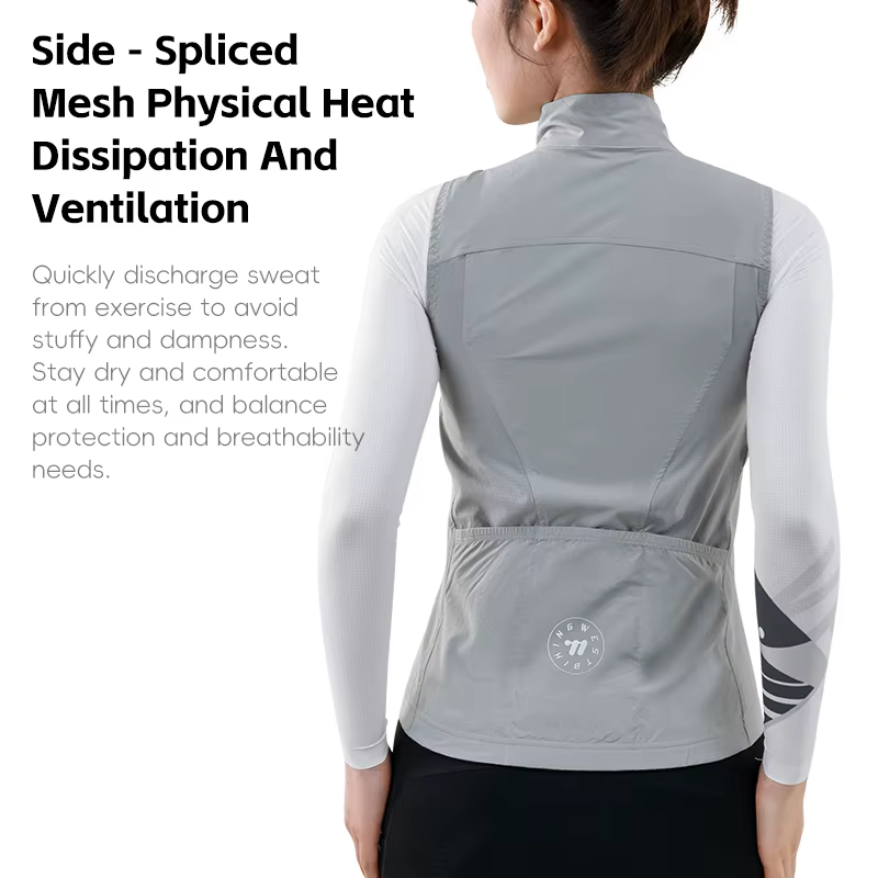 WEST BIKING – gilet de cyclisme coupe-vent