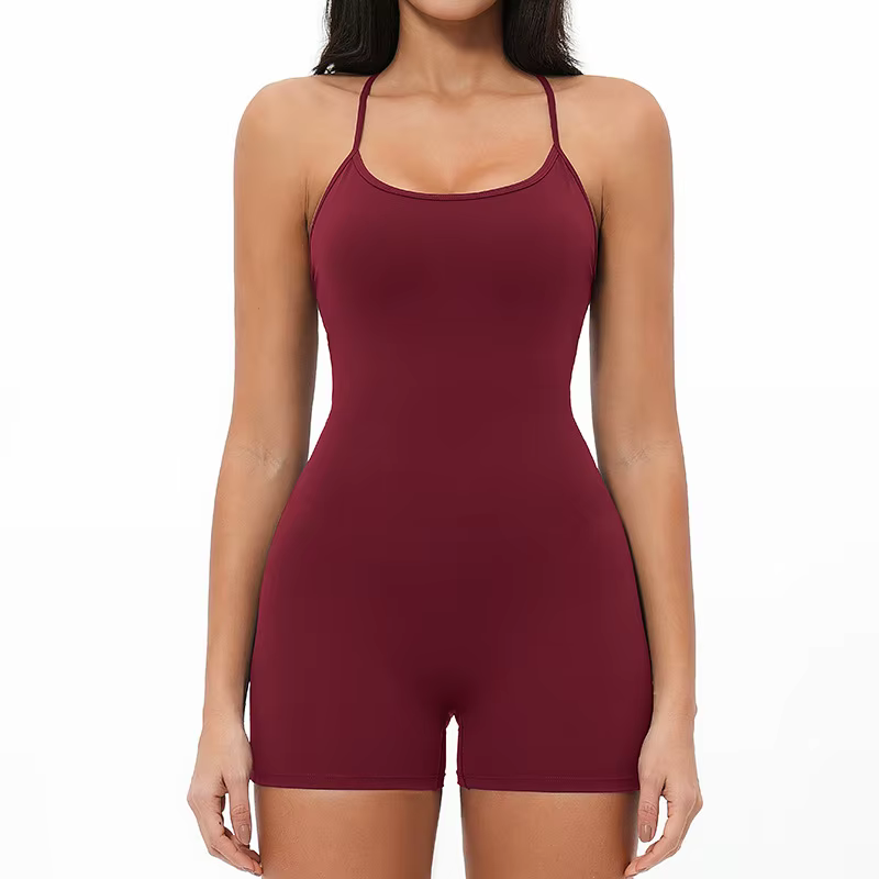 Combinaison de sport moulante pour femme