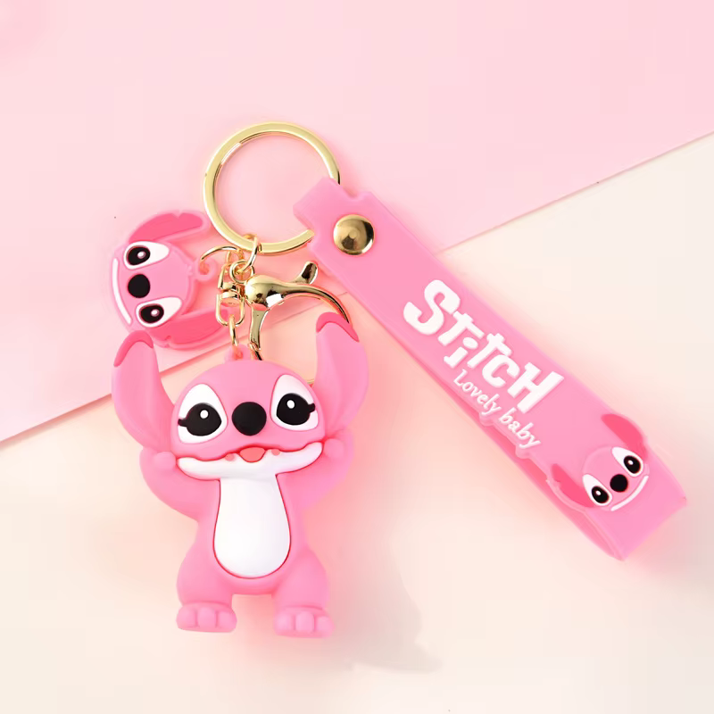 Disney Anime point porte-clés mignon Figure poupée sac à dos pendentif voiture porte-clés accessoire cartable pendentif jouet cadeau pour les enfants