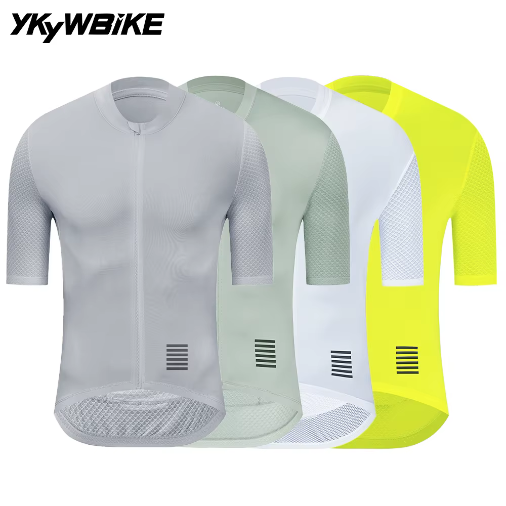 YKYWBIKE maillot de cyclisme pour hommes à manches courtes