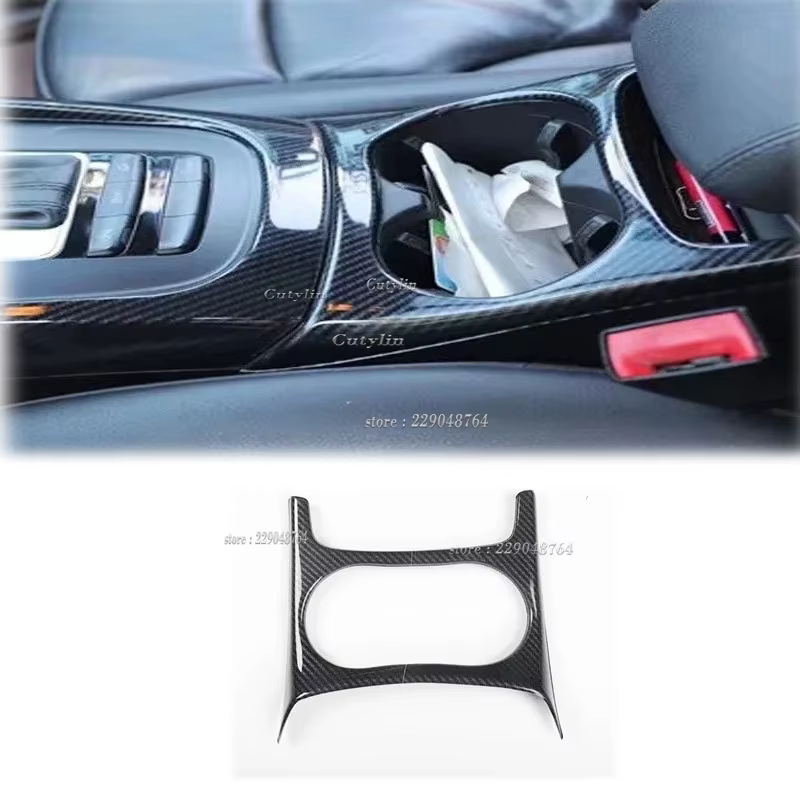 Autocollant intérieur RHD en fibre de carbone pour Audi, console centrale, décoration de porte, accessoires, Q5, 8R, 2010-18, SQ5, 8R, 2013-2017