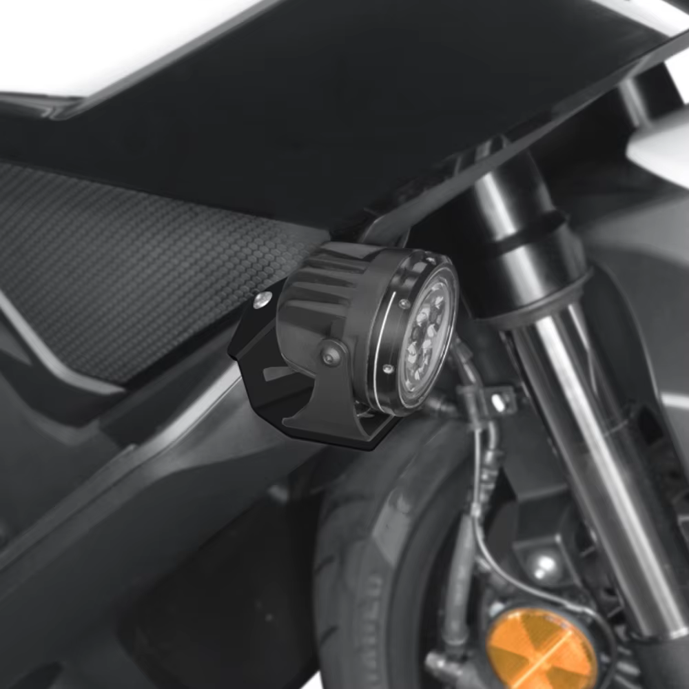 Accessoires 2026 pour Forza 750 : Phares auxiliaires LED pour moto Honda Forza 750 avec support de montage avant