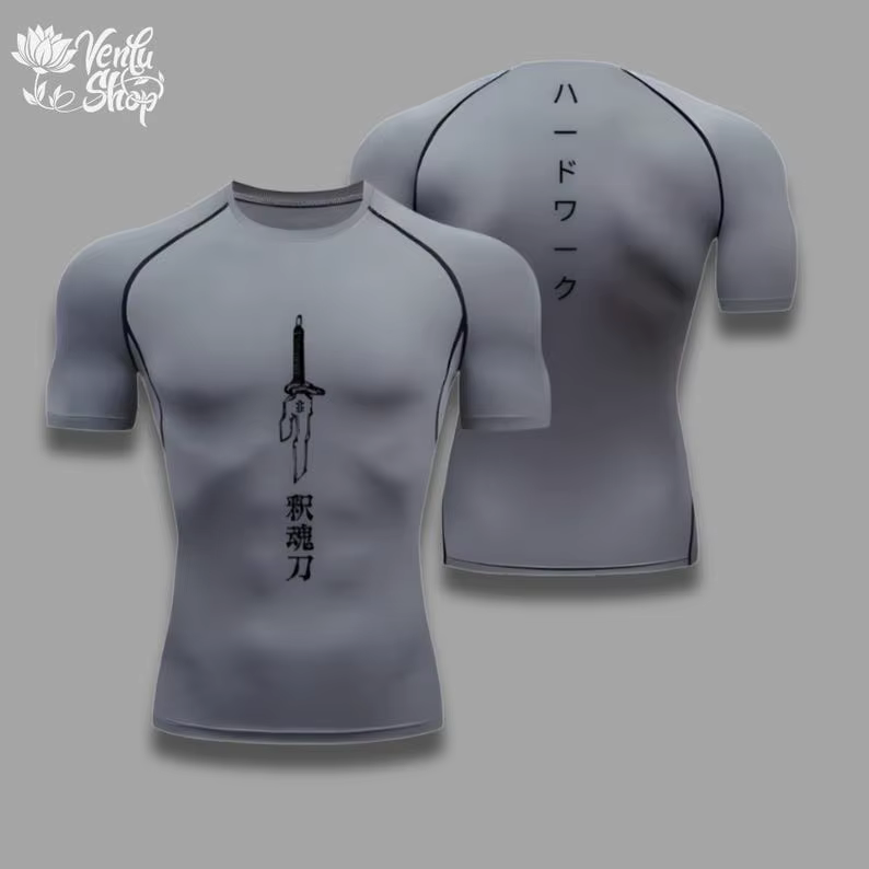 Toji Compression chemise vêtements de sport