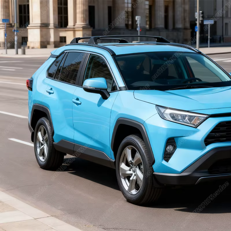 Porte-bagages pour Toyota RAV4 2019 2020 2021 2022 2023 2024 2025, barre transversale pour Automobile, support ABS, Kit de Modification du corps