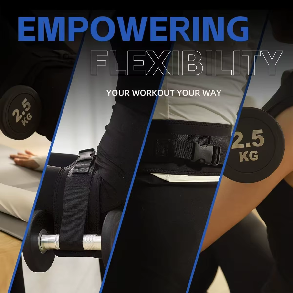 Ceinture de poussée de hanche pour haltères et kettlebells