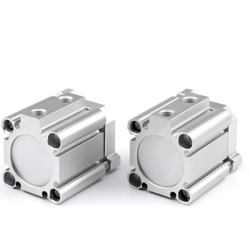 SMC CQMB série sans aimant mince trois axes trois tiges cylindre CQMB12-5/10/15/20/25/30 accessoires de cylindre de surpression de Piston