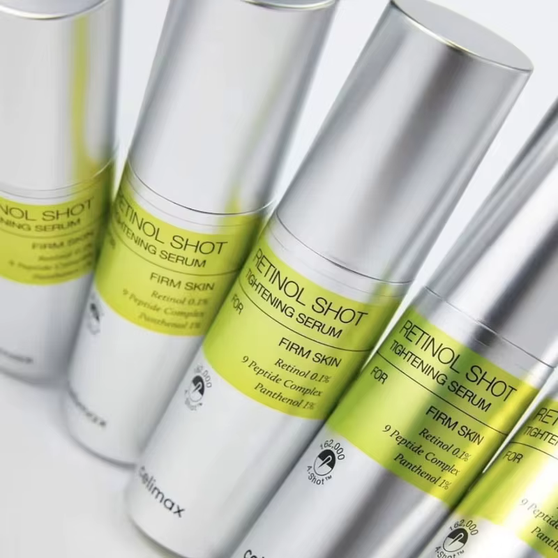 Celimax The Vita A Retinal Shot : Coffret Booster Raffermissant pour la Peau (Crème Contour des Yeux 15ml & Sérum Visage 30ml) – Soin Coréen pour une Peau Belle et Ferme