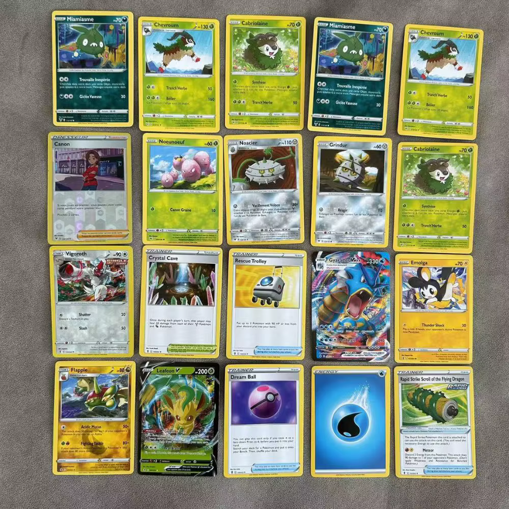 360 cartes Pokémon TCG en anglais : Hidden Fates Evolutions Booster, jeu de cartes à collectionner pour enfants