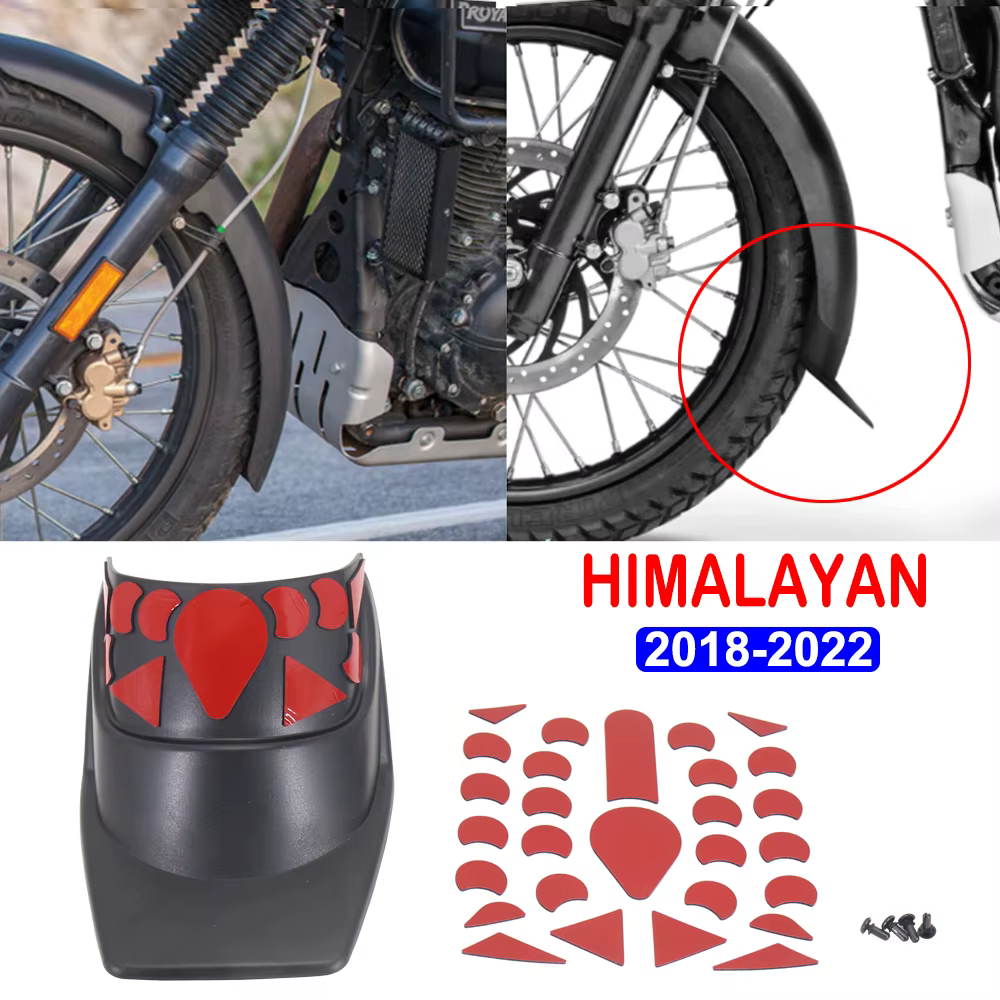 Extension de garde-boue avant pour Royal Enfield himalayen 2018 – 2022, nouveaux accessoires de moto, Extension de garde-boue avant 2019 20