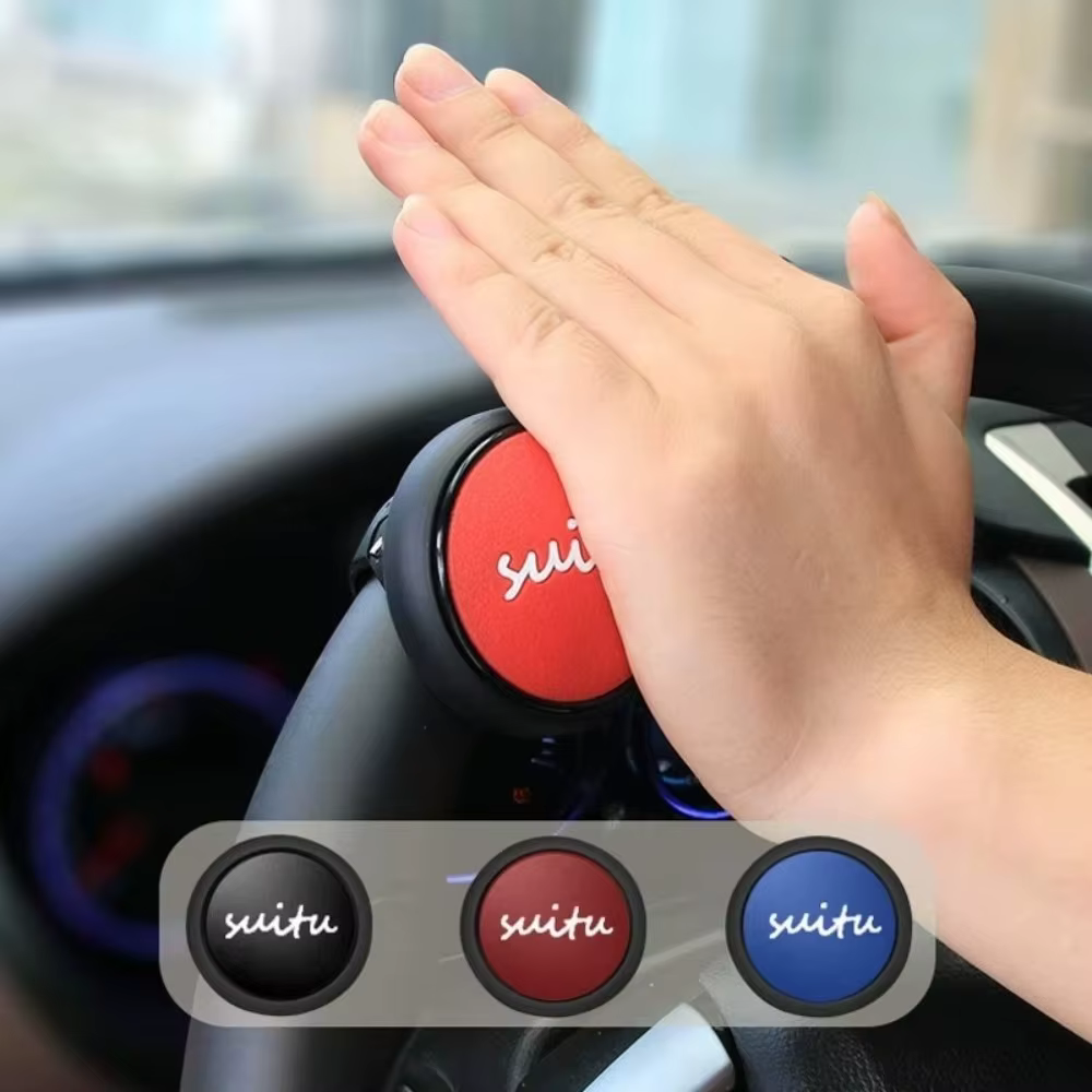 Booster automobile à roulement à billes Grip Premium 360 ° Rotation pour camions, bouton rotatif de volant, poignée d'assistance, conduite de camion
