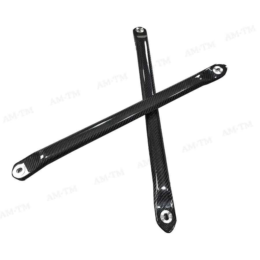 Barre de renforcement moteur en fibre de carbone sèche pour BMW Série 4 G22 G23, barre de renforcement de tour avant, kit de garniture de compartiment moteur
