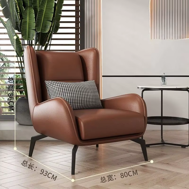Balcon Support chaise salle à manger en cuir jeu luxe chaise design protecteurs de sol Muebles Para El Hogar salon accessoires