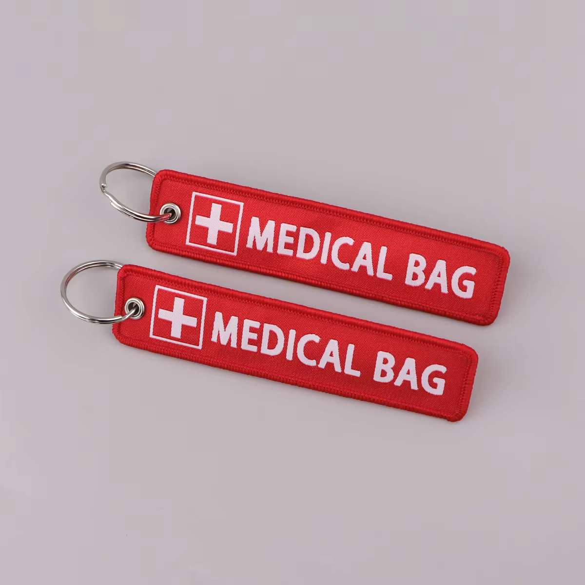 Porte-clés de sac médical brodé, porte-clés Hurcycles, porte-clés ornent, accessoires de bague, cadeaux, 1PC