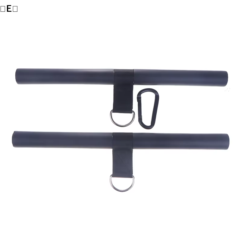 〔E〕Accessoire de musculation à domicile Barre de traction de 40 cm pour poulies latérales et triceps – Équipement de gym