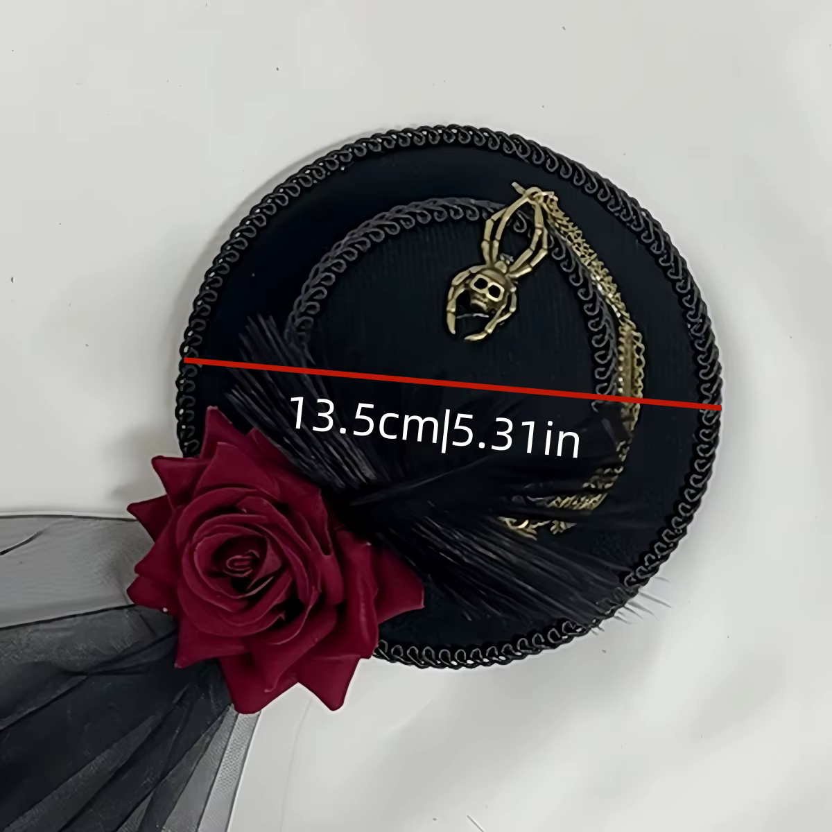 Chapeaux steampunk, voile noir, chapeau haut-de-forme steampunk, chapeau steampunk, accessoires steampunk, fête d'Halloween