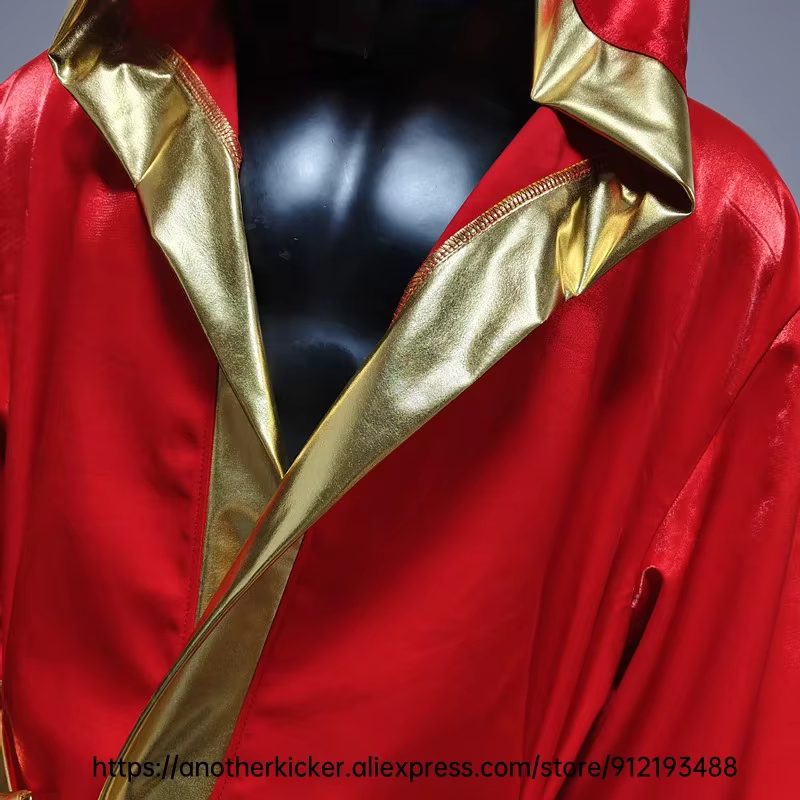 Robe de boxe de haute qualité ceinturée à capuche