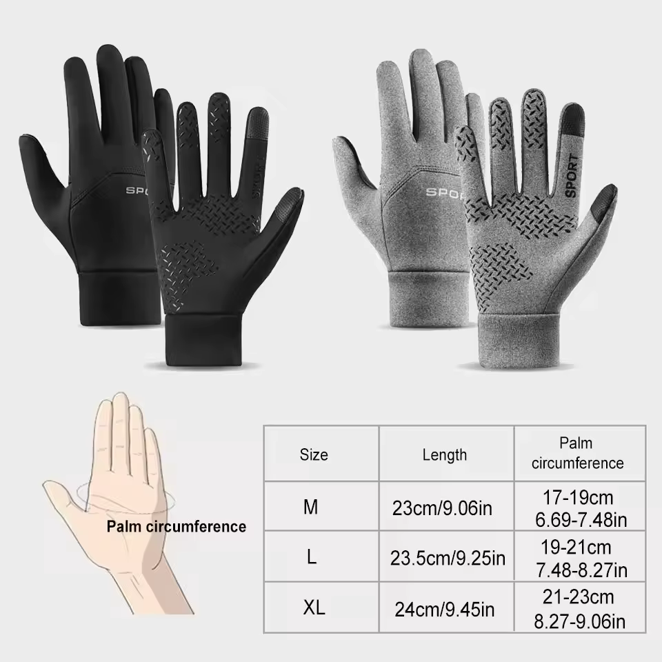 Gants chauds pour hommes et femmes