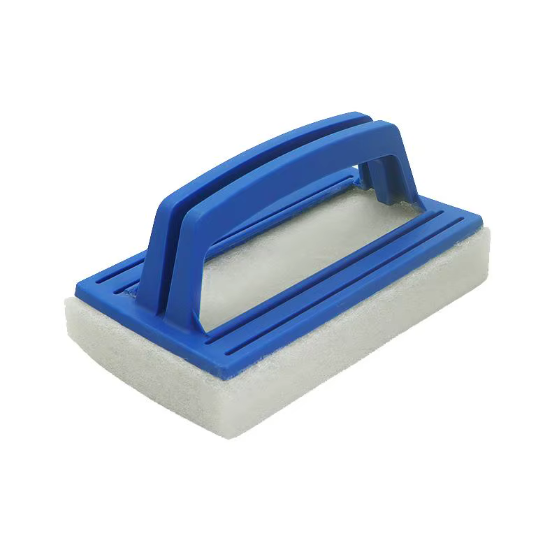 Brosse de nettoyage murale de piscine, épurateur de ligne d'eau, nettoyage de piscine à ressort chaud, accessoire de baignoire de Spa, brosse éponge, nettoyeur de piscines