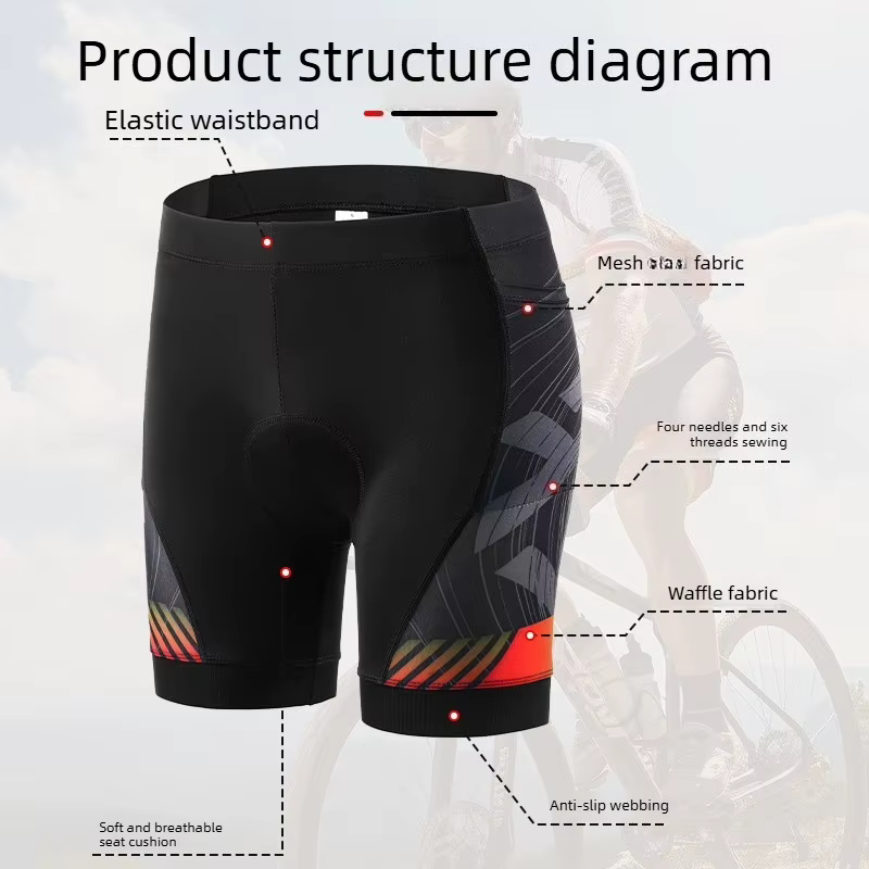Sous-vêtements de cyclisme pour hommes