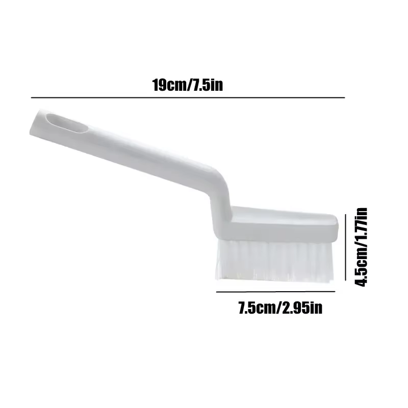 Brosse de nettoyage polyvalente pour carrelage, joints de sol, rainures de fenêtre, outils de nettoyage de voiture, fournitures de nettoyage pour salle de bain et cuisine