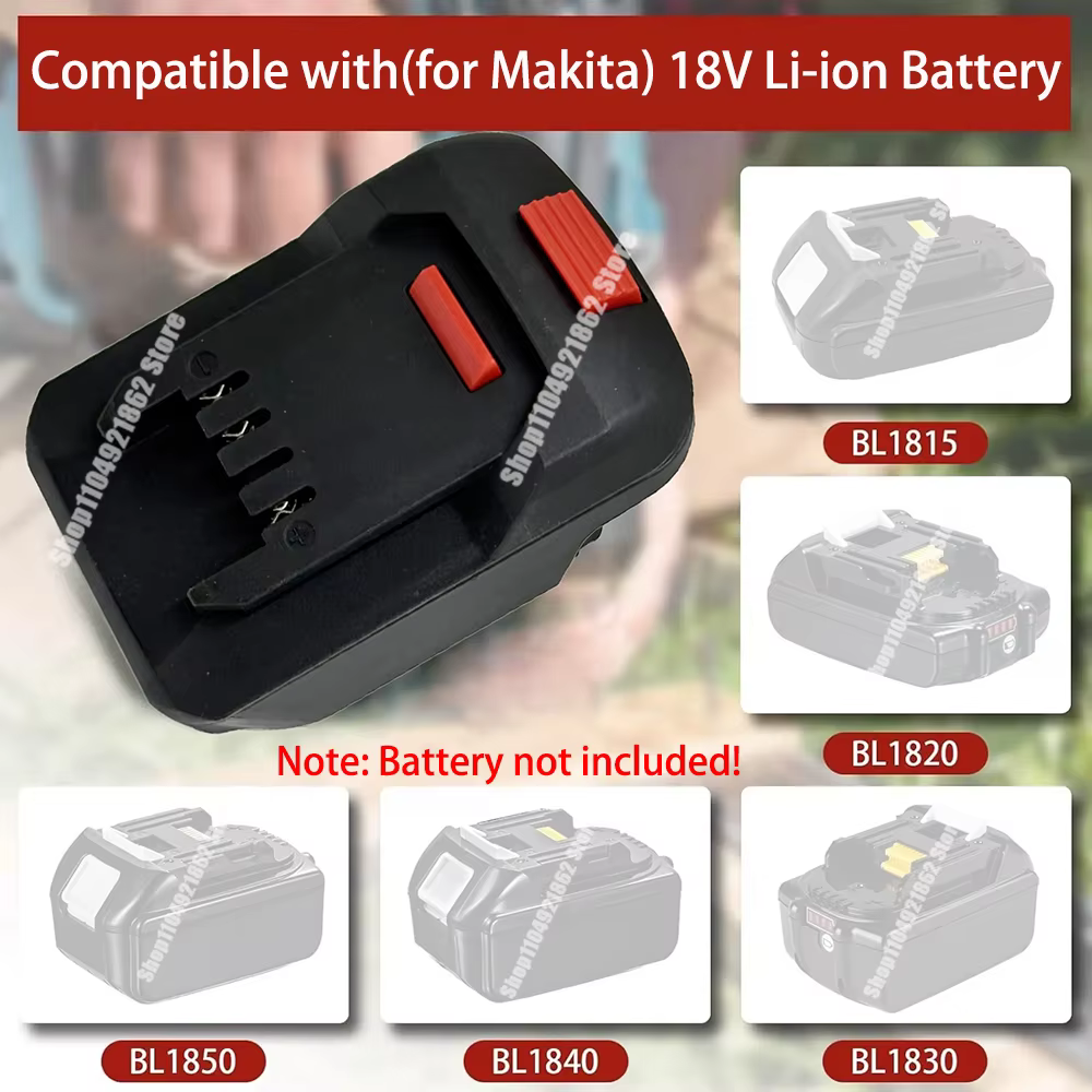 BL1830 accessoires de batterie Li-ion pour Parkside pour XTeam 20V adaptateur d'outil électrique convertisseur pour batterie Li-ion Makita 18V