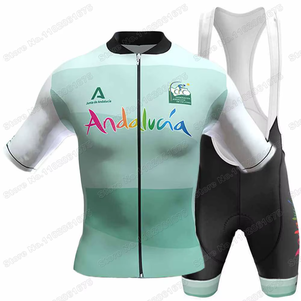 Maillot de cyclisme de l'équipe d'Andalousie 2025