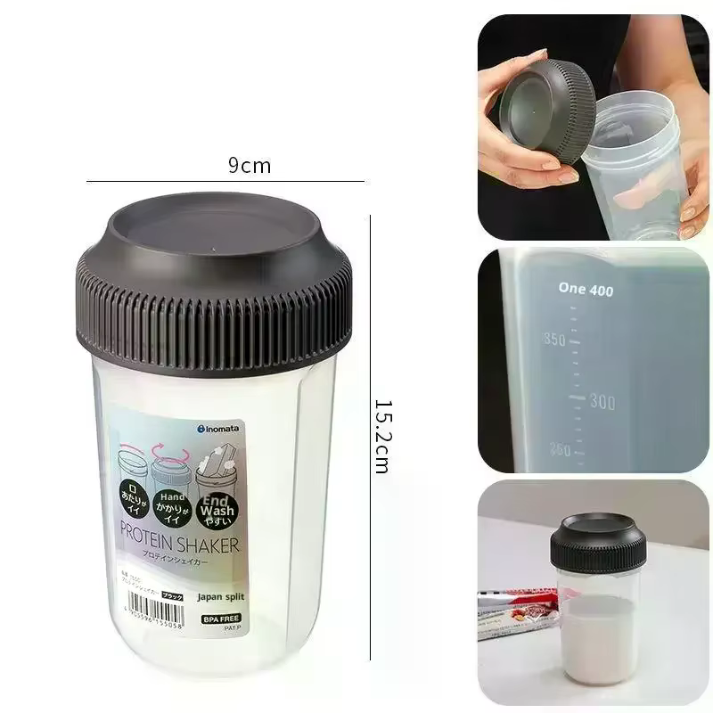 Tasse Shaker de Fitness 400 ML pour hommes et femmes