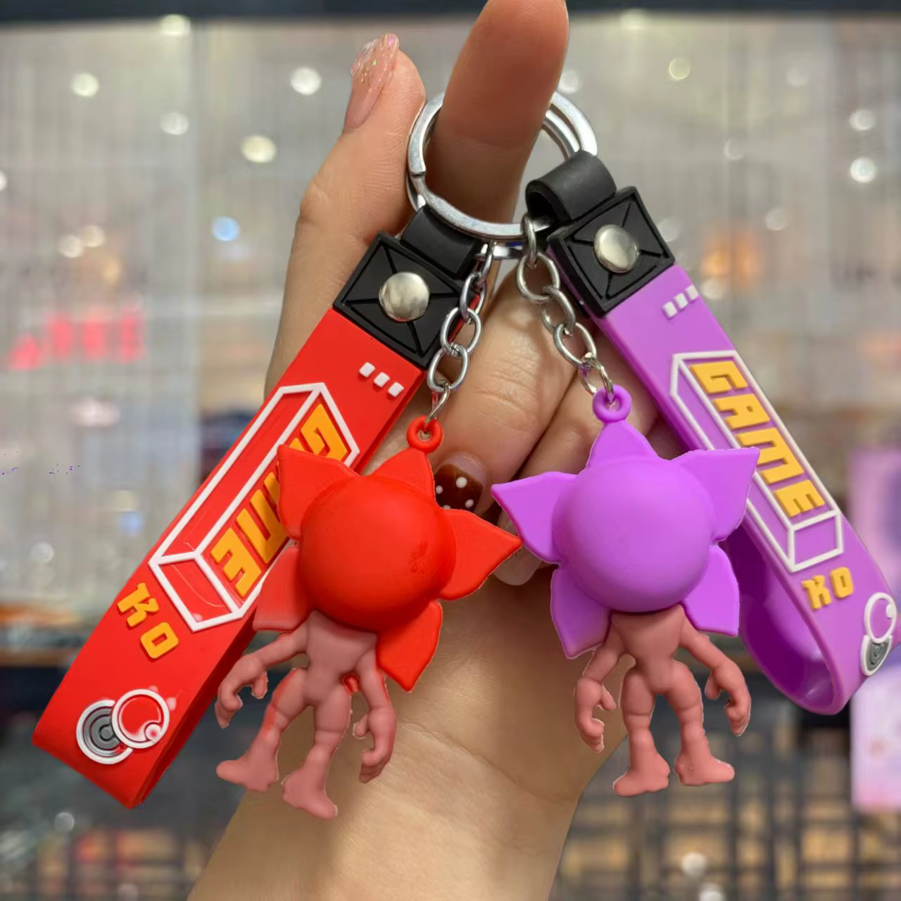 Porte-clés étranger, décorations de sac à dos, cadeaux de fête, saison de rentrée scolaire, pièces d'accessoires pour amis, modèle de poupée de noël, jouet cadeaux