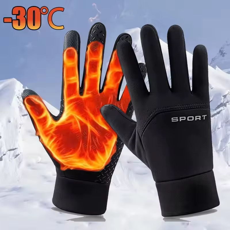 Gants chauds d'hiver pour écran tactile