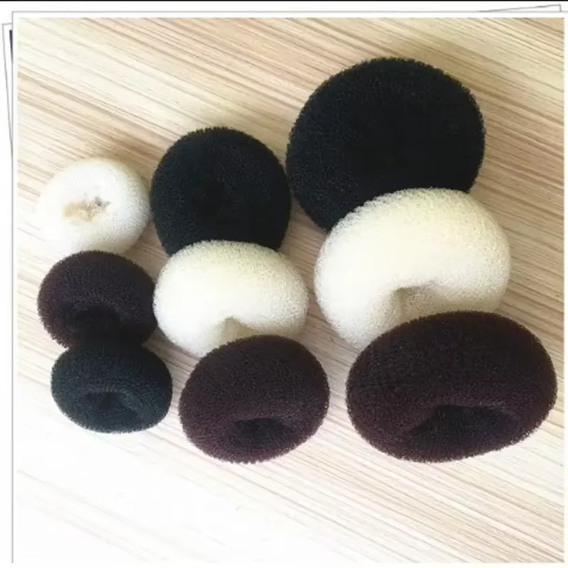 Artificiel astique à cheveux pour chignon, 6/2/8/9 cm, bandes pour queue de cheval, accessoires de coiffure