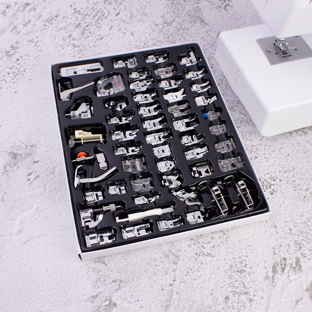 Kit pied-de-biche pour Machine à coudre, Compatible avec Brother Babylock Singer Janome Elna Toyota, accessoires de couture pour toutes les Machines