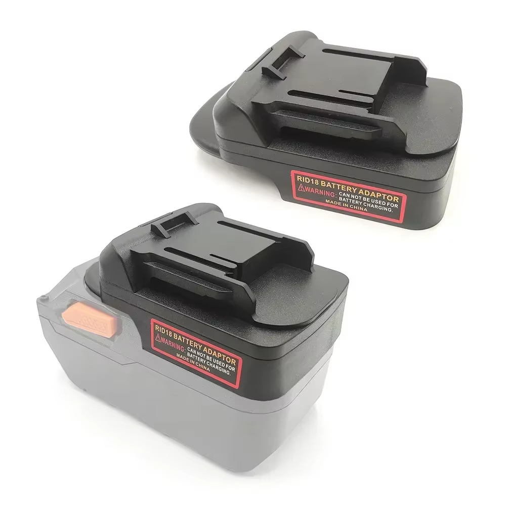 Adaptateur de batterie pour Batteries Lithium-ion RIDGID AEG 18V, accessoires d'outils pour batterie Lithium-ion Makita 18V, outils électriques