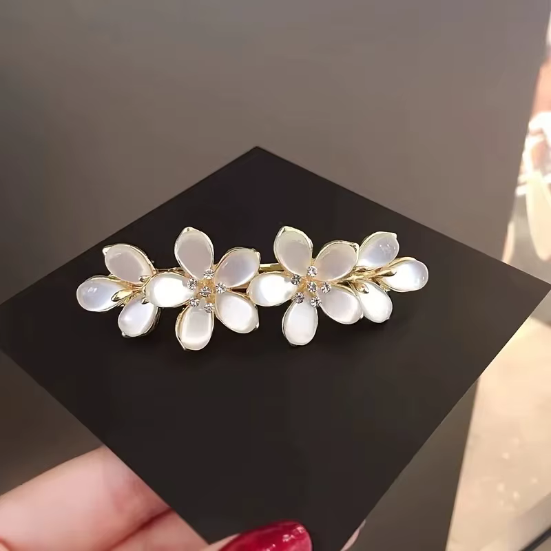Pince à cheveux vintage 1 pièce, accessoire élégant et polyvalent, décoration raffinée, idéale pour les mariages et toutes les saisons