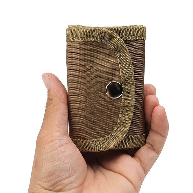 Étui de rasoir de sécurité, étui de rasage de voyage avec pocommuniste pour kit de rasage sphérique, accessoires en toile