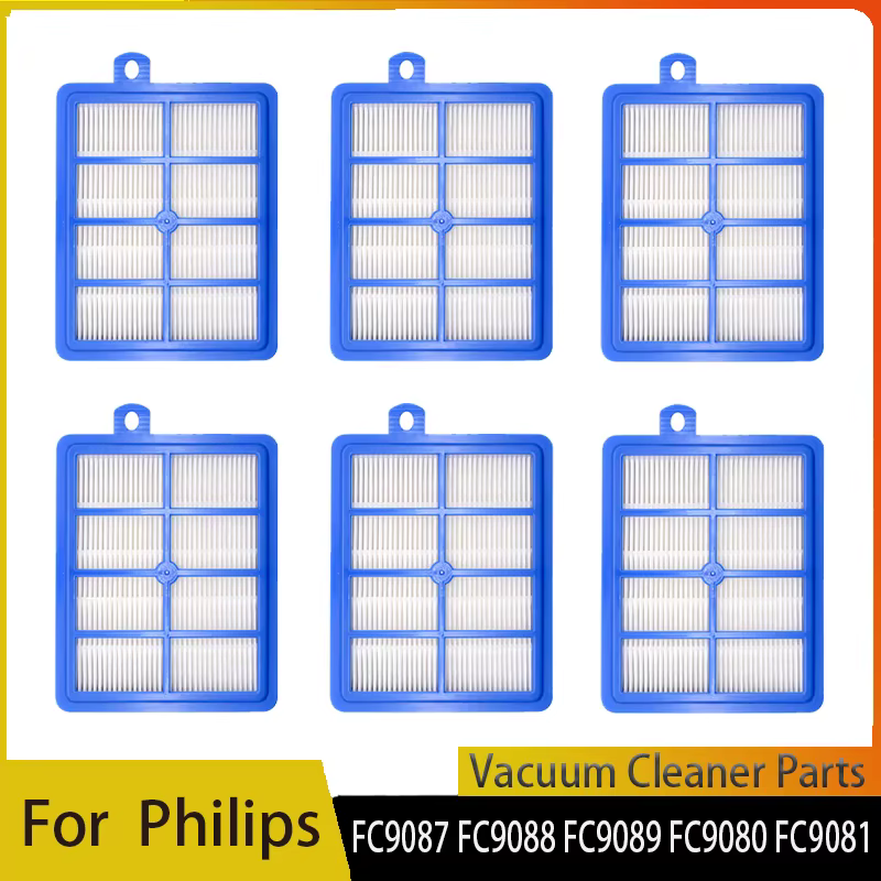 Accessoires de filtres HEPA lavables, pièces de rechange pour filtre Hepa Philips FC9170 FC9064 FC9088 FC8038 FC9262 pour électrolyx H13