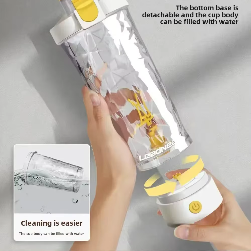 Bouteille mélangeuse électrique automatique 650 ml pour protéines en poudre