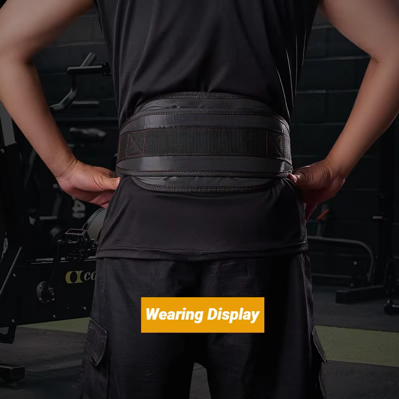Ceinture de musculation épaissie avec chaîne pour dips