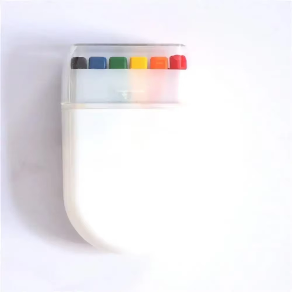 Accessoires de peinture DIY, bâton de peinture pour le visage arc-en-ciel, couleurs vives non toxiques, peinture pour le visage et le corps, soluble dans l'eau, peinture corporelle 6 couleurs